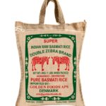 Double zebra basmati rice