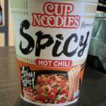 Cup noodles spicy hot chili