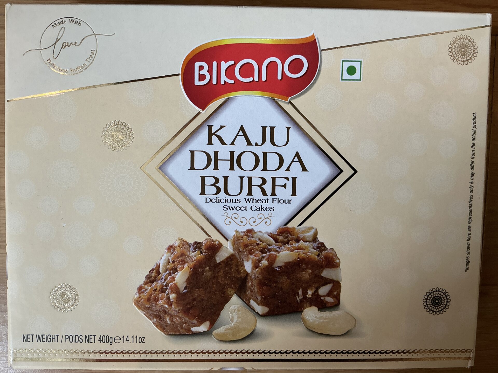 image Bikano Kaju Dhoda Burfi - Image 1