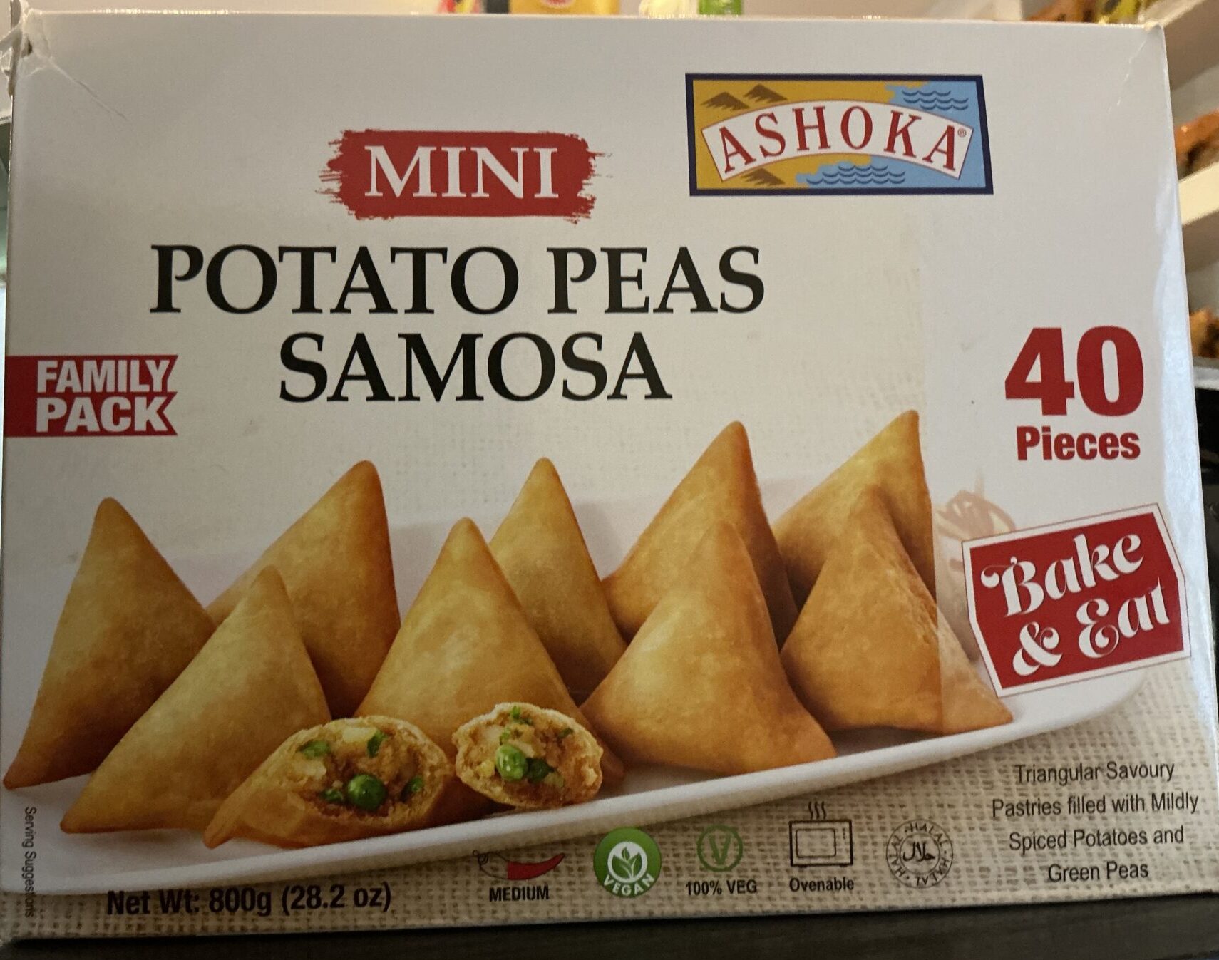 image Ashoka mini potato peas samosa - Image 1