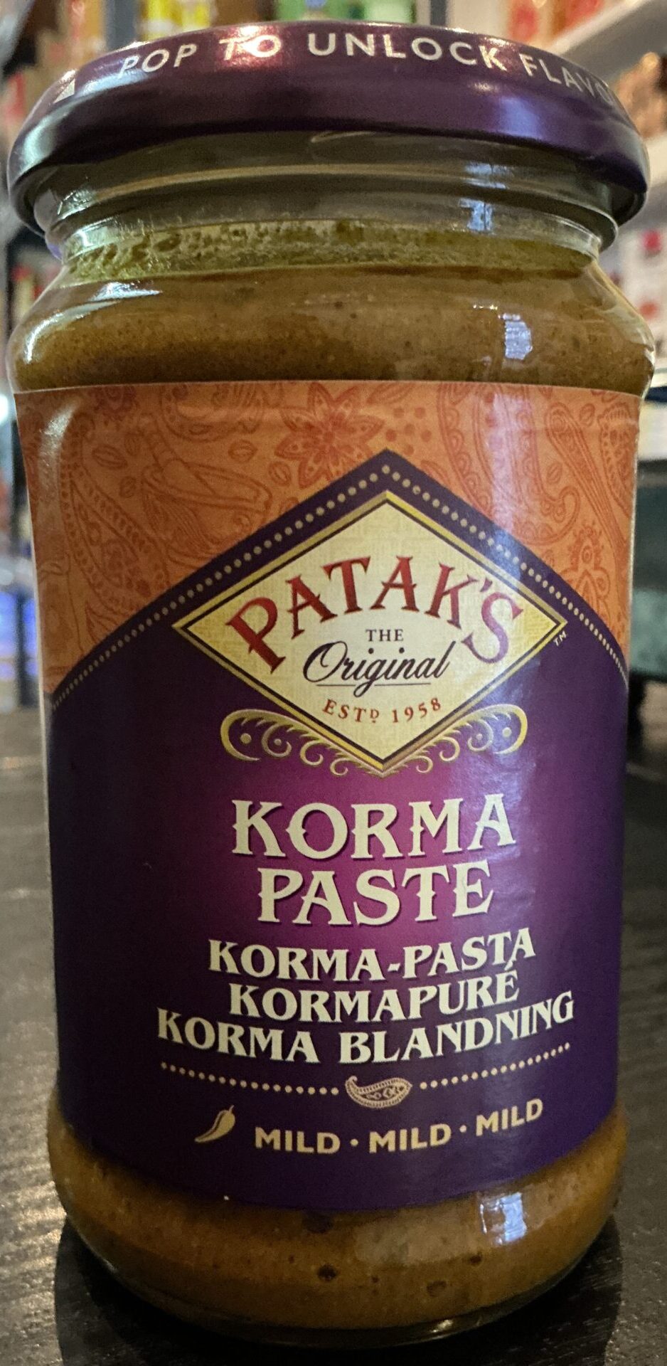 image Patak's korma paste - Image 1